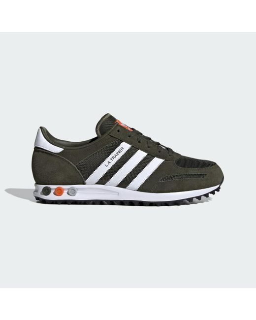 Adidas Black La Trainer Shoes
