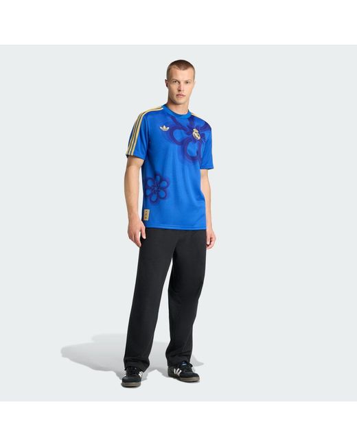 Adidas Blue Real Madrid Cultural Story Jersey for men