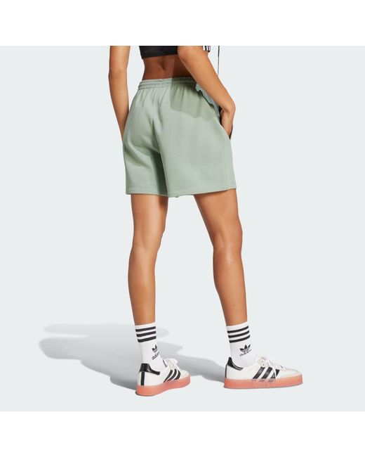 Adidas Green Essentials French Terry Shorts