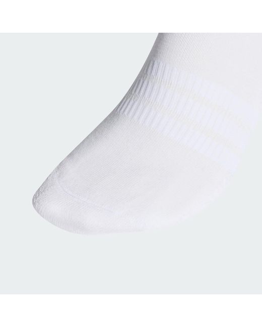 Adidas Gray Cushioned Crew Socks 6 Pair Pack