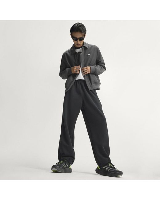 Adidas Black Spacer Teamgeist 26 Cutline Open Hem Pants for men