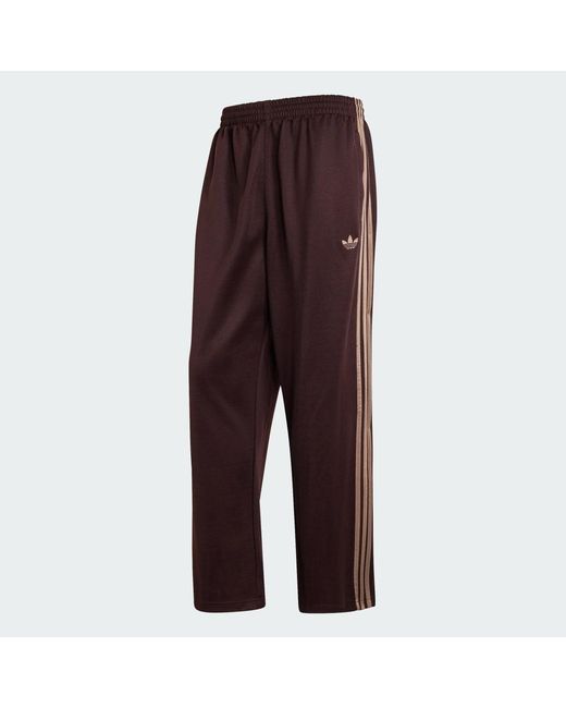 Adidas Black Adicolor Loose Tracksuit Bottom for men