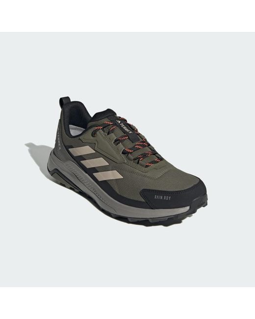 Adidas Gray Terrex Anylander Rain.Rdy Hiking Shoes for men