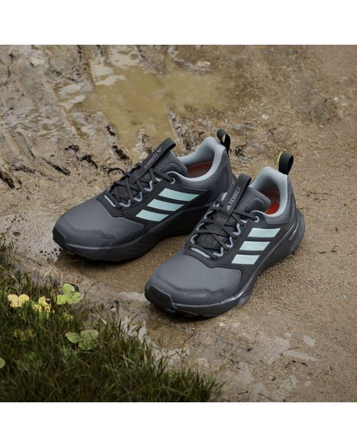 Adidas Blue Terrex Tracefinder 2 Climaproof Trail Running Shoes