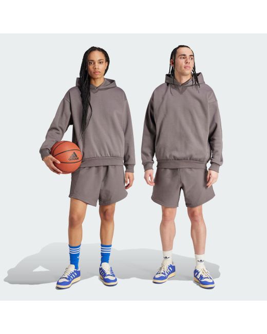 Adidas Basketball Woven Short in het Multicolor