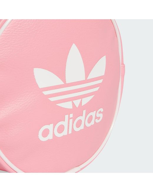 Borsa Adicolor Classic Round di Adidas in Pink