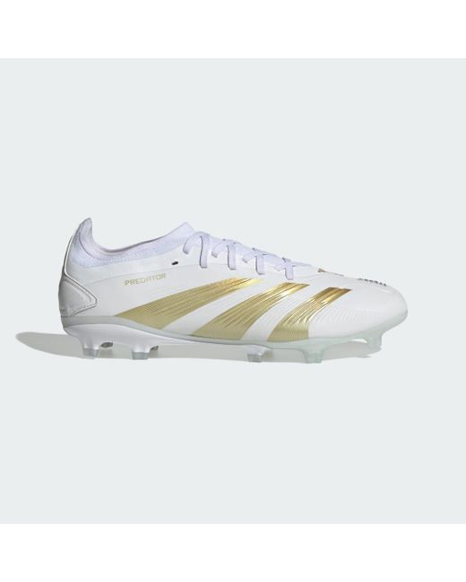 Scarpe Da Calcio Predator Pro Firm Ground di Adidas in White
