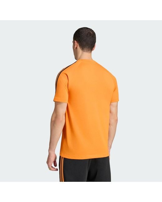 Adidas Orange Ajax Amsterdam Originals T-Shirt for men