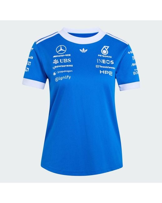 Adidas Blue Mercedes