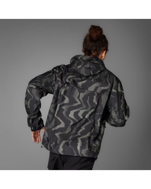 Adidas Black Ultimate Wind.Rdy Jacket for men