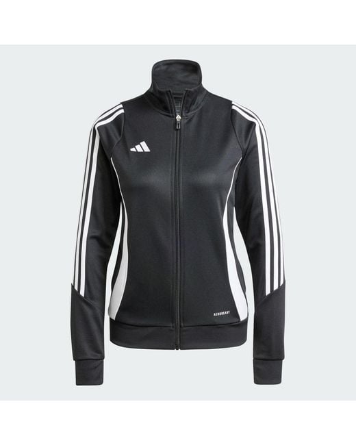 Adidas Black Tiro 24 Training Track Top
