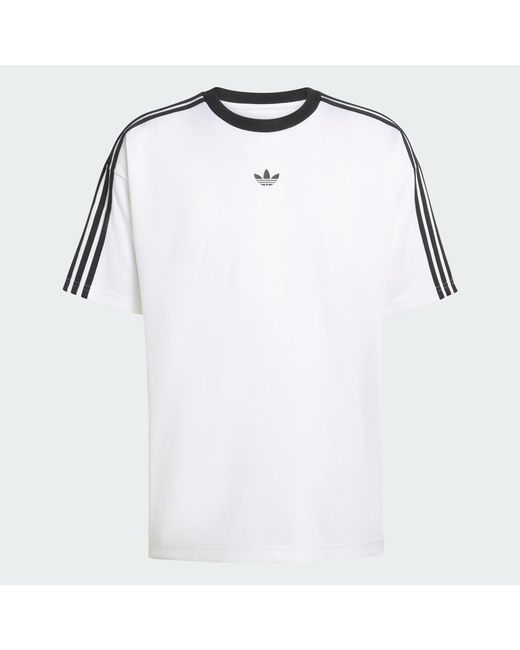 Adidas White Adicolor Jacquard Jersey for men