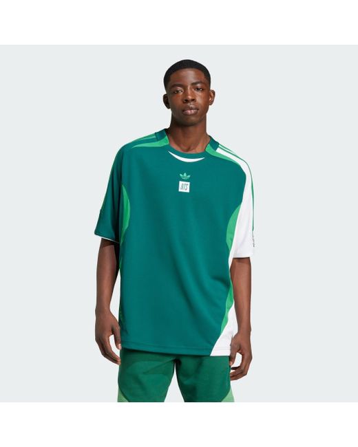 Maglia X Nts Radio di Adidas in Green da Uomo