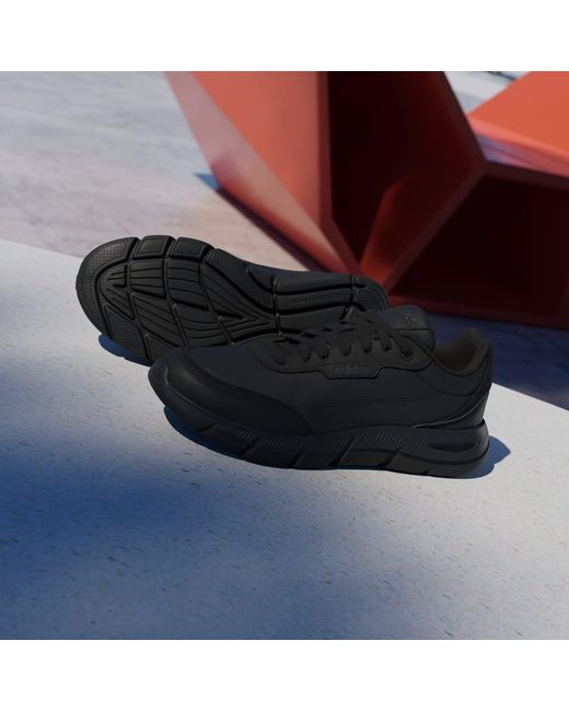 Adidas Blue Cloudfoam Flex Smart Casual Shoes