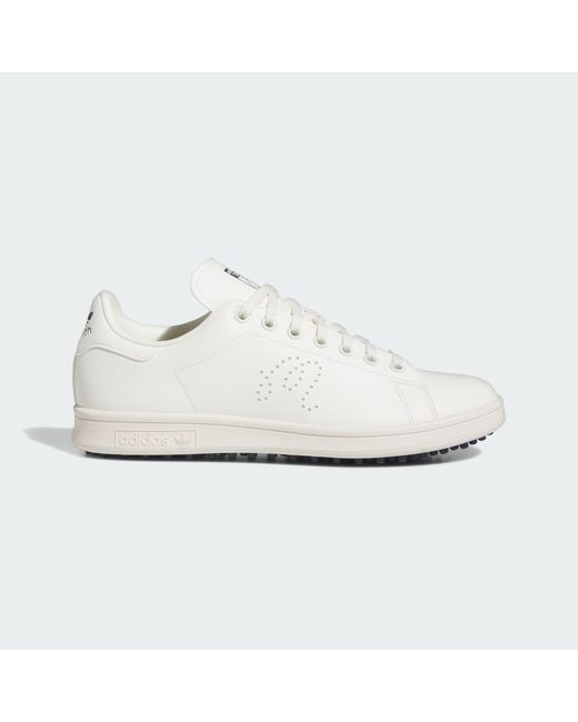 シューズ(男性用) adidas golf Stan Smith malbon Malbon x Adidas Stan Smith Spikeless Golf Shoe (Mens Sizing