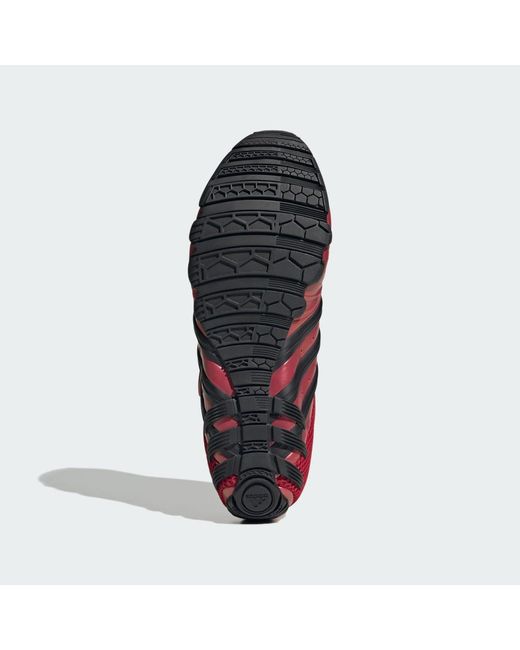 Adidas Red Ghost Moto Low Shoes