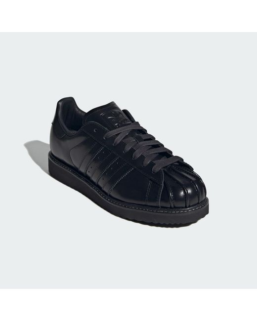 Adidas Blue Superstar Lux Shoes