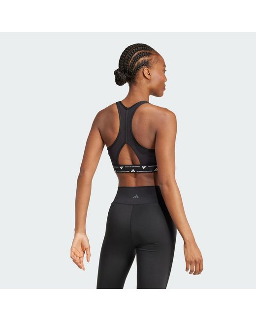 Adidas Black Primeliftreact Training Bra