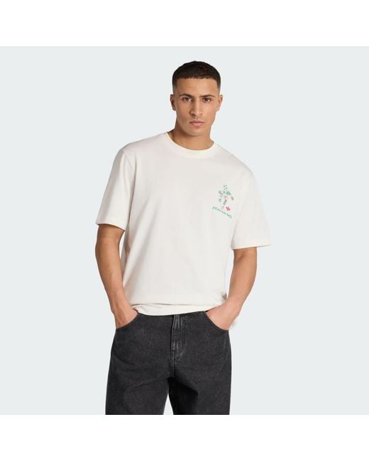 Adidas White Fifa World Cup 26 Ciao Mascot T-Shirt for men