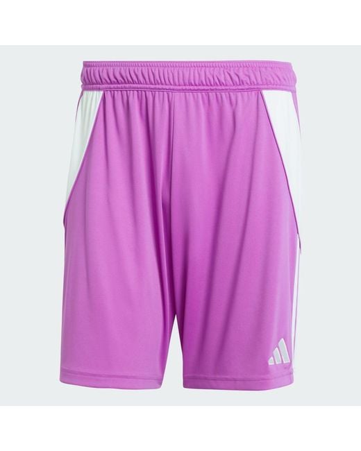 Adidas Pink Tiro 24 Shorts for men