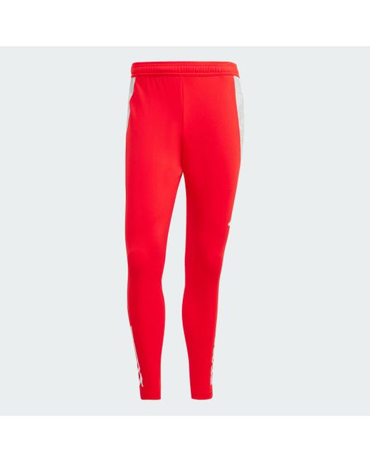Pantaloni Da Allenamento Tiro 24 Competition di Adidas in Red da Uomo