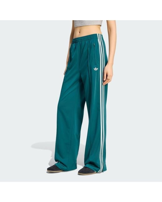 Adidas Blue Firebird Loose Track Tracksuit Bottoms