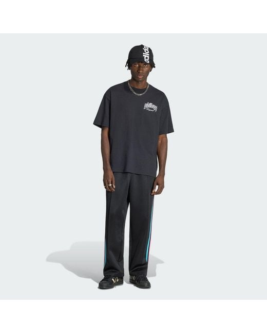 Adidas Blue Sst Arch T-Shirt for men