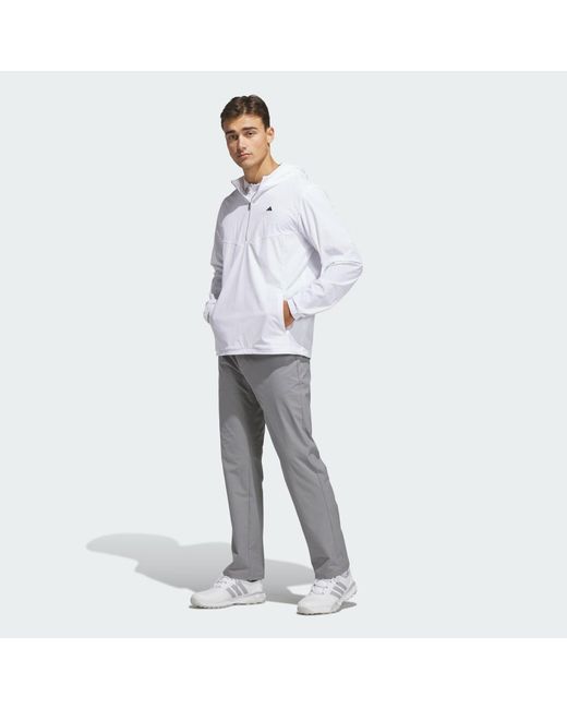 Adidas White Ultimate365+ Clima365 Course Control Anorak for men