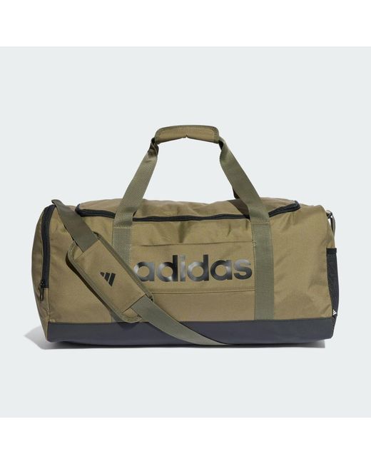 Borsone Linear Medium di Adidas in Green