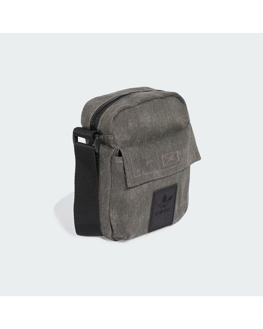 Adidas Gray Washed Item Bag