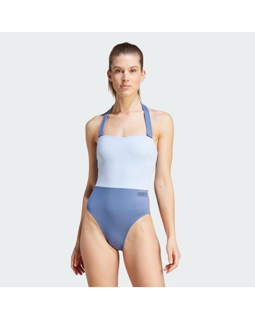 Adidas Blue Versatile Swimsuit