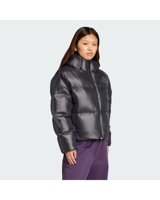 Adidas Black Z. N.E. Puffer Climawarm Down Jacket