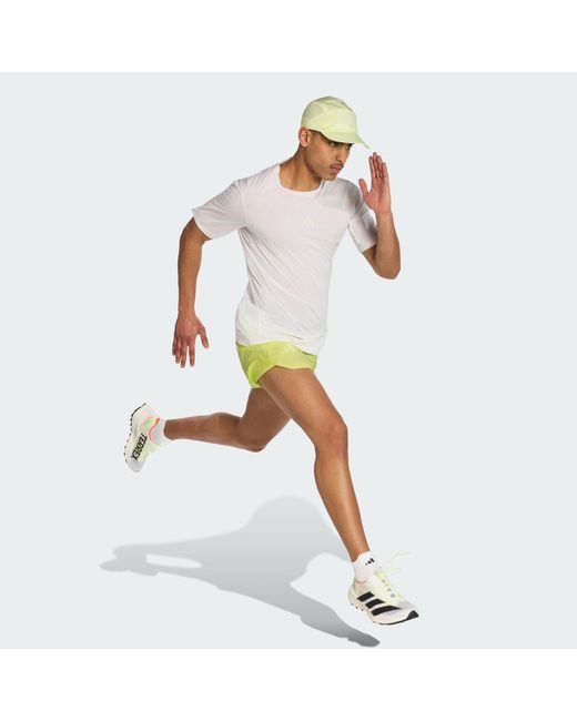 Adidas Yellow Terrex Xperior Clima365 Shorts for men