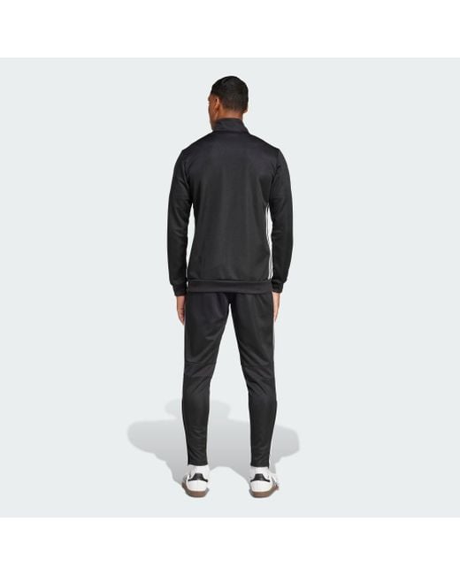 Adidas Black Tiro 25 Essentials Track Suit for men