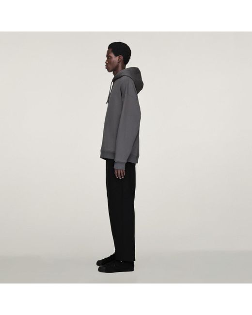 Adidas Gray Y-3 Graphic Hoodie