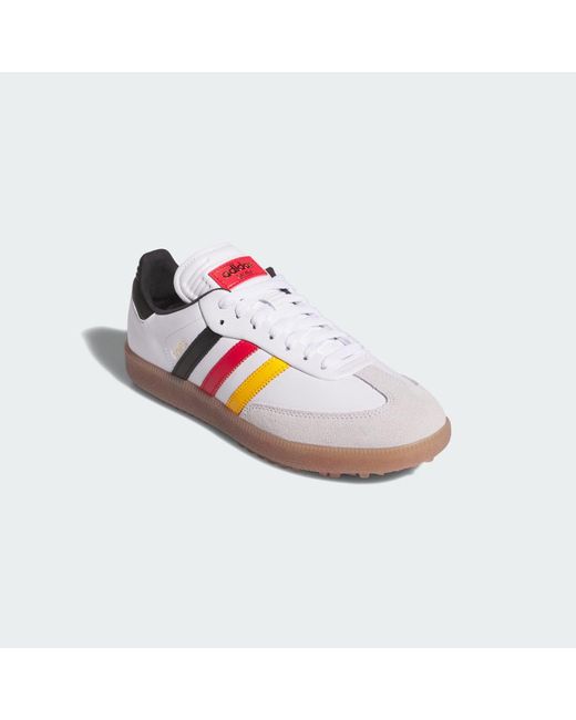 Adidas Pink Samba Spikeless Golf Shoes