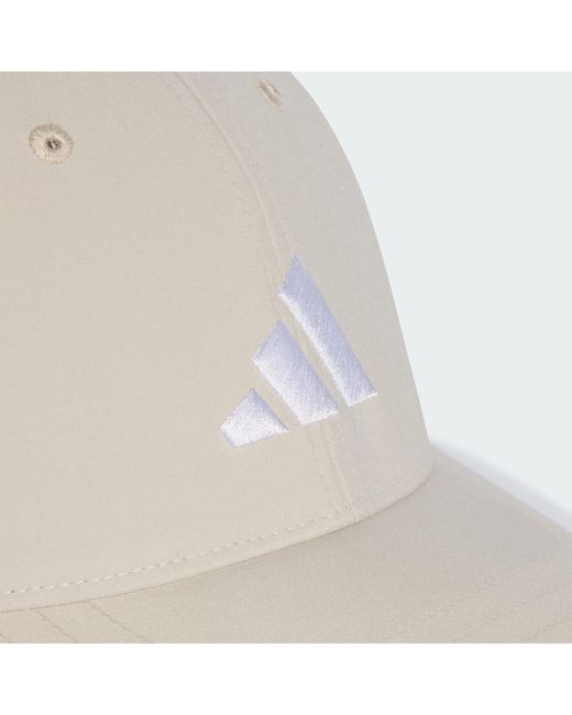 Adidas White New Logo Embroidered Baseball Cap
