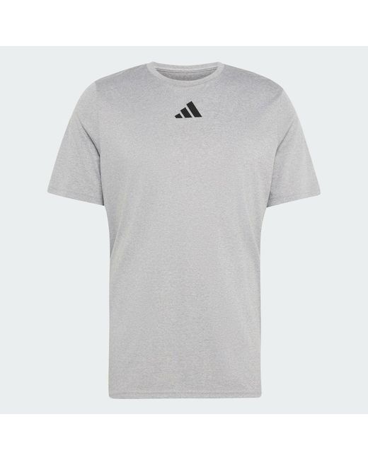 Adidas Gray Pregame T-Shirt for men