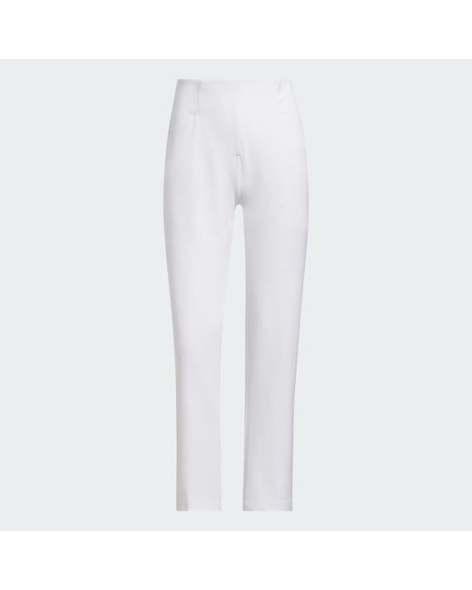 Adidas White Ultimate365+ Ankle Pants