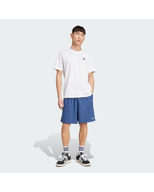 Adidas Blue Woven Short for men