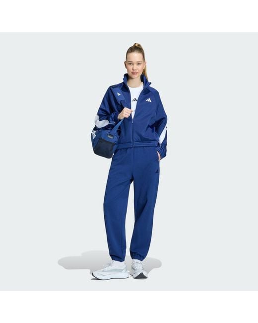 Adidas Blue Stadium Tracktop