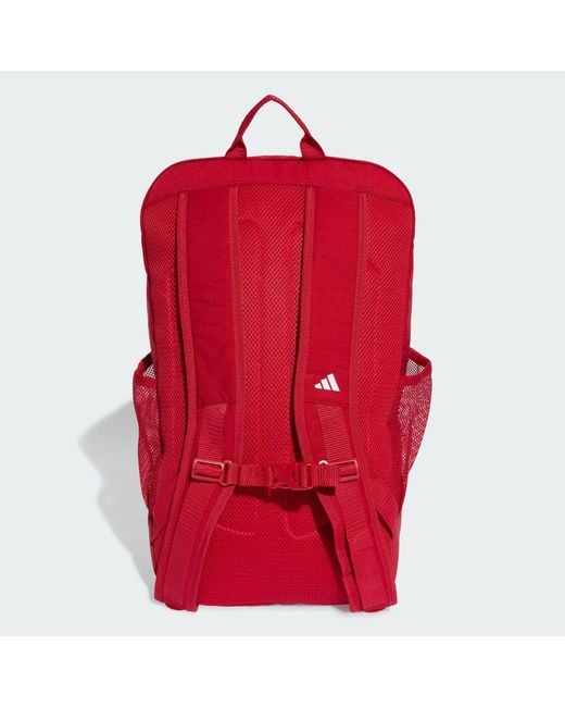 Adidas Red Liverpool Fc Backpack