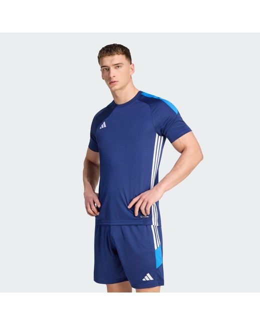 Adidas Blue Tiro 26 Essentials Jersey for men
