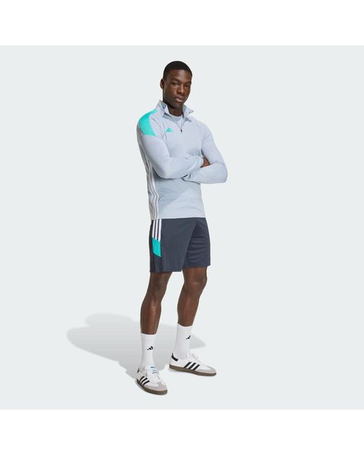 Adidas Blue Tiro 26 Essentials Training Top for men
