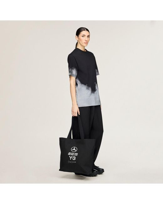 Adidas Black Y-3 Mercedes-Amg Petronas Formula 1 Team Tote