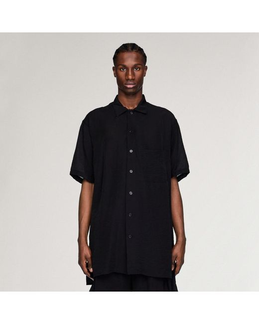 Adidas Black Y-3 Short Sleeve Shirt for men