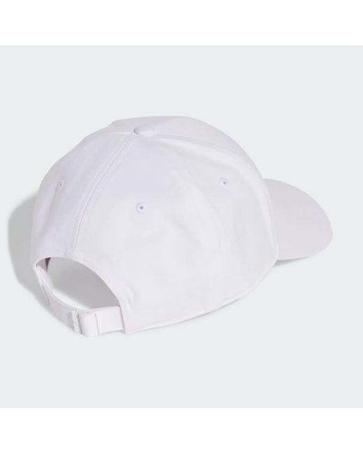 Cappellino Da Baseball New Logo di Adidas in White