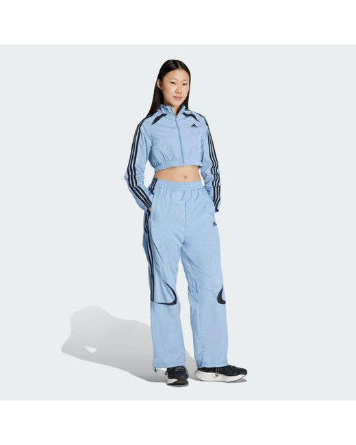 Adidas Blue Teamgeist Adicolor Oversized Track Pants