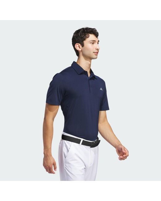 Adidas Blue Ultimate365 Solid Polo Shirt for men
