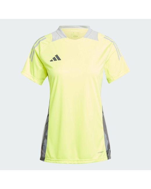 Adidas Yellow Tiro 24 Competition Training Jersey